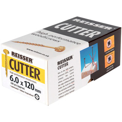 Reisser / Reisser Cutter Pozi Screw 6.0 x 120mm