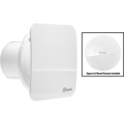 Xpelair / Xpelair Simply Silent 100mm Contour Extractor Fan Standard