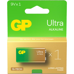 GP / GP Alkaline Battery Ultra 9V