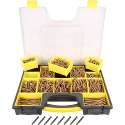 Ulti-Mate II / Ulti-Mate II Stick-Fit Zinc & Yellow Plated Screw Attache Case 