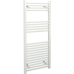 Flume / Flume White Flat Ladder Towel Radiator 1200 x 500mm 1703Btu